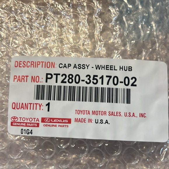 Cap Assy wheel hub - Picture 3 of 3